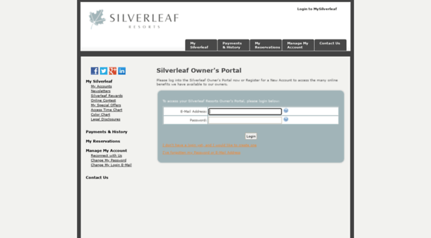 silverleafresortowners.com