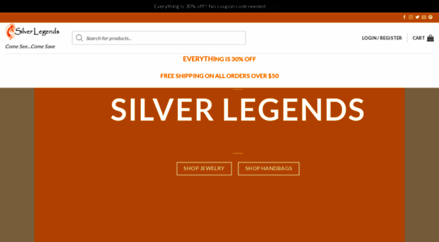 silverlegendsjewelry.com