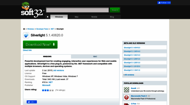 silverlight.soft32.com