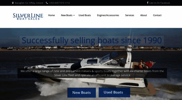 silverlineboatsales.com