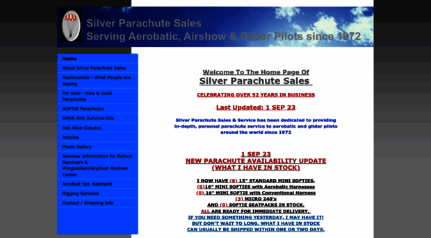 silverparachutes.com