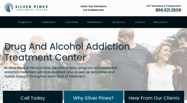 silverpinestreatmentcenter.com