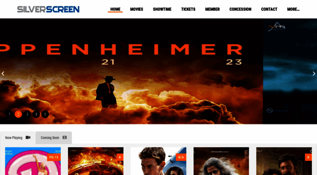 silverscreencineplex.com