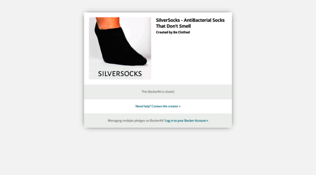 silversocks-indiegogo.backerkit.com