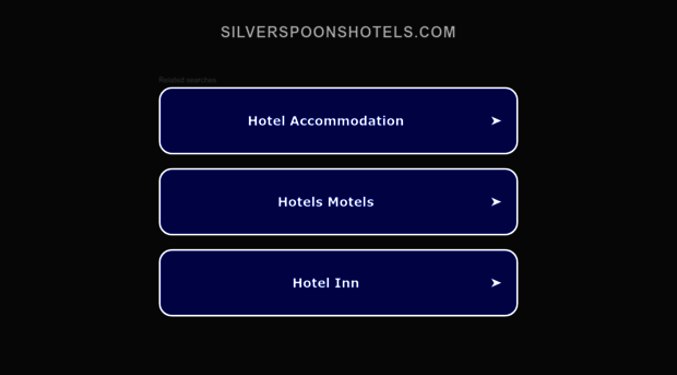 silverspoonshotels.com