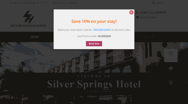 silversprings-hotel.com