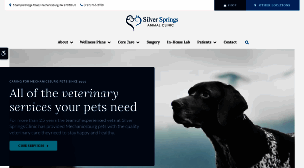 silverspringsanimalclinic.com