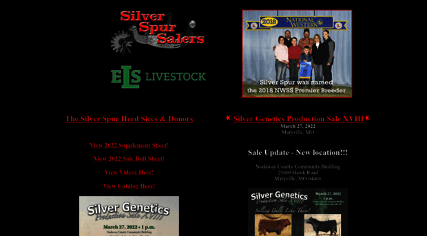 silverspursalers.com