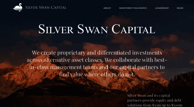 silverswancapital.com