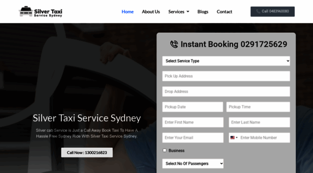 silvertaxiservicesydney.com