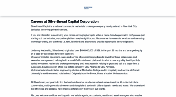 silverthreadcapital.workable.com