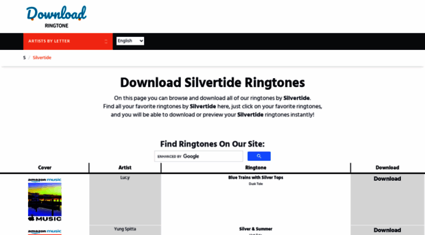 silvertide.download-ringtone.com