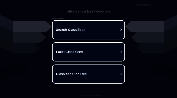 silvervalleyclassifieds.com