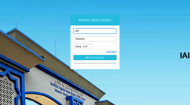 simak-dosen.iainkendari.ac.id