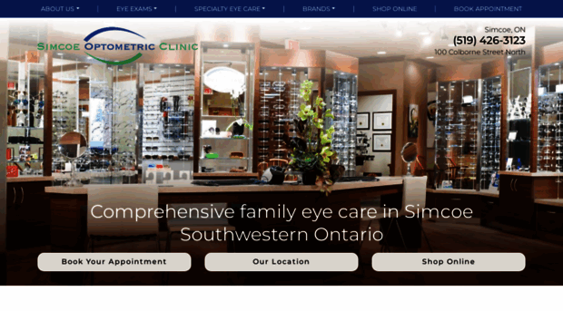 simcoeoptometrists.com