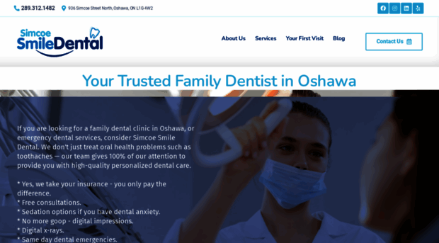 simcoesmiledental.com