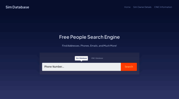 simdatabase.com.pk