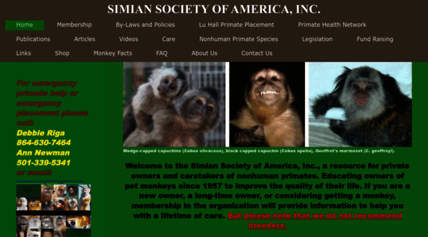 simiansociety.org