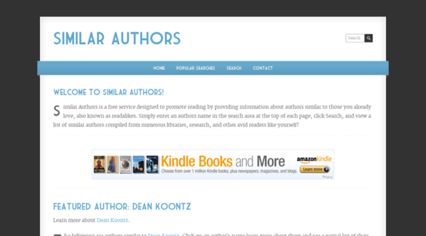 similarauthors.com