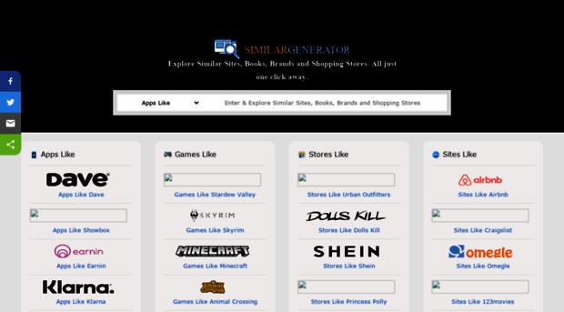 similargenerator.com