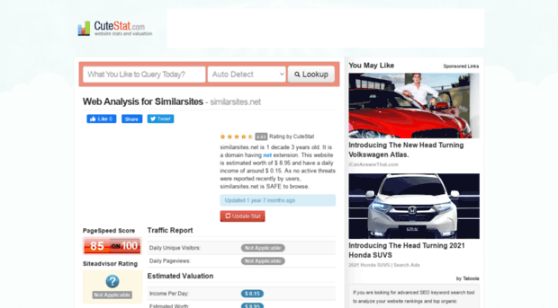 similarsites.net.cutestat.com