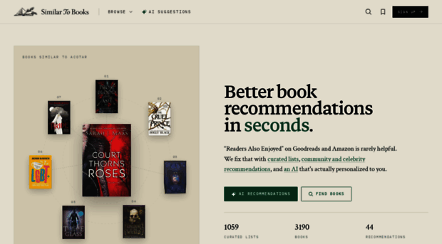similartobooks.com