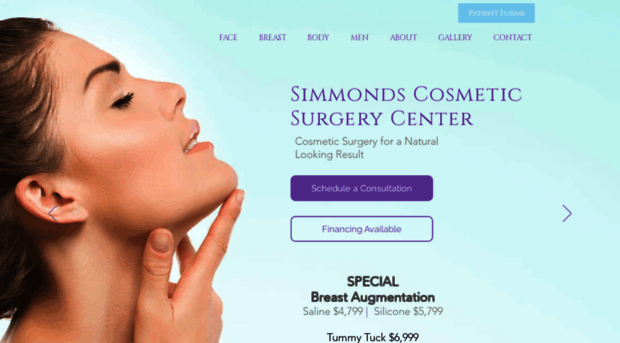 simmonds-plastic-surgery-care.net