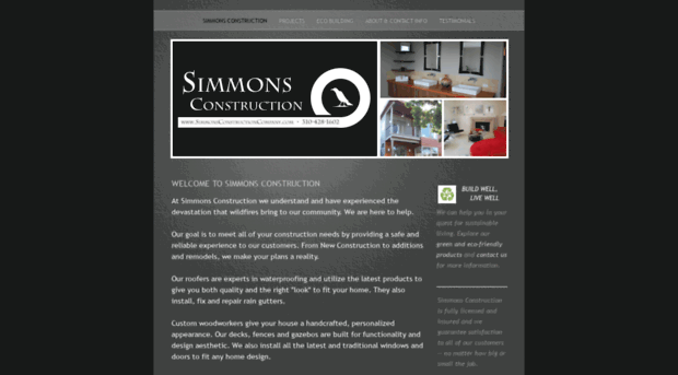 simmonsconstruction.com