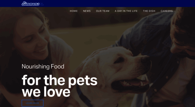 simmonspetfood.com