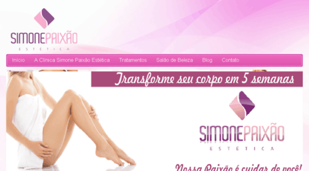 simonepaixaoestetica.com.br