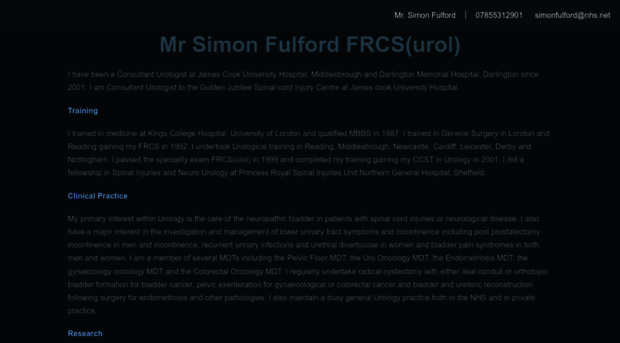 simonfulfordurologist.co.uk