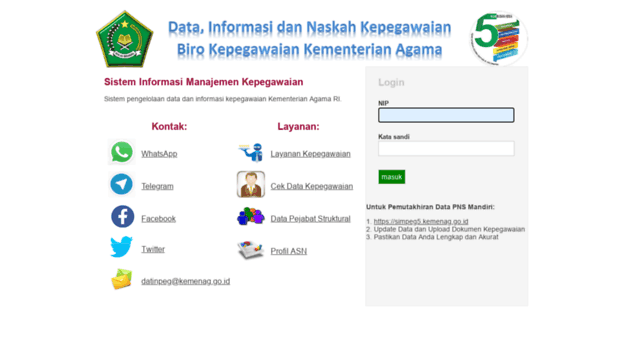 simpeg.kemenag.go.id