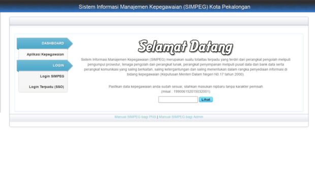 simpeg.pekalongankota.go.id