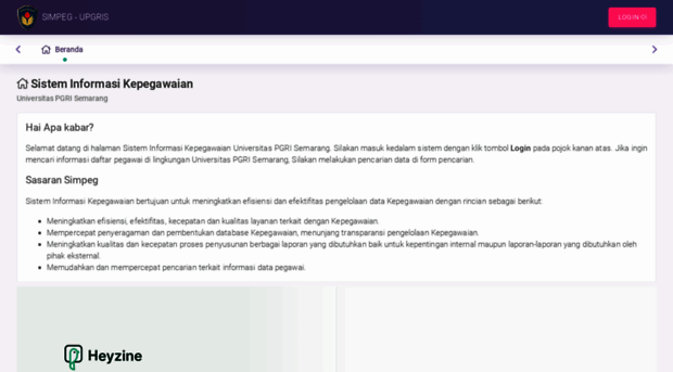 simpeg.upgris.ac.id