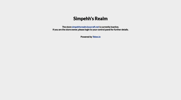 simpehhsrealm.buycraft.net