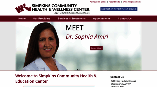 simpkinshealthcenter.com