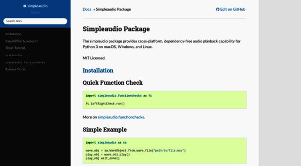 simpleaudio.readthedocs.io