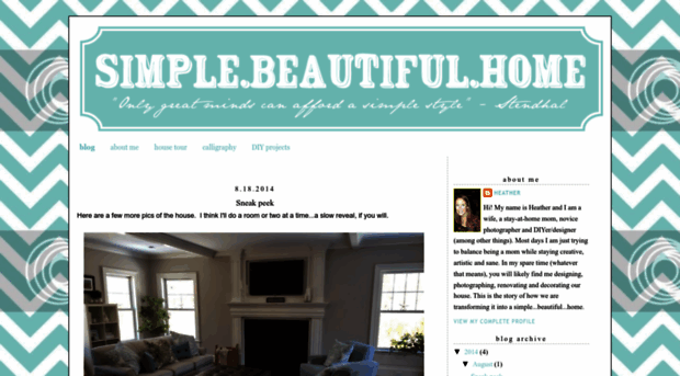 simplebeautifulhome.blogspot.com