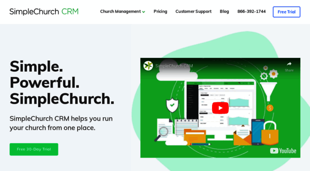 simplechurchcrm.com