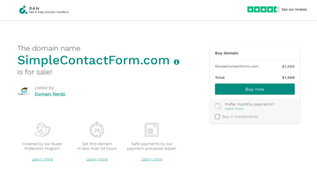 simplecontactform.com