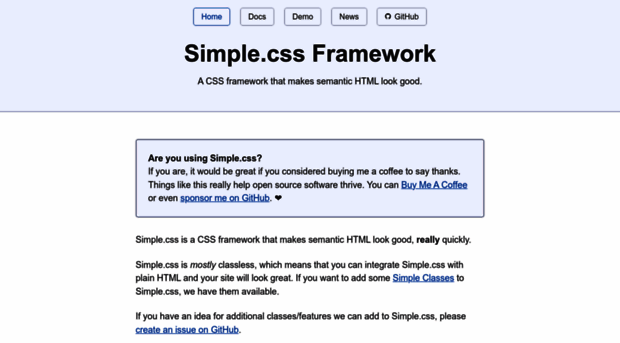 simplecss.org