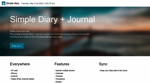 simplediaryapp.com
