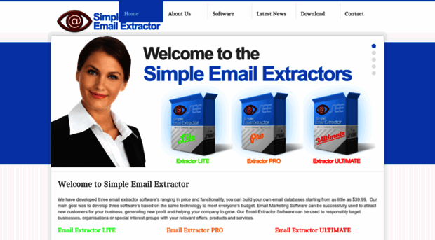 simpleemailextractor.com