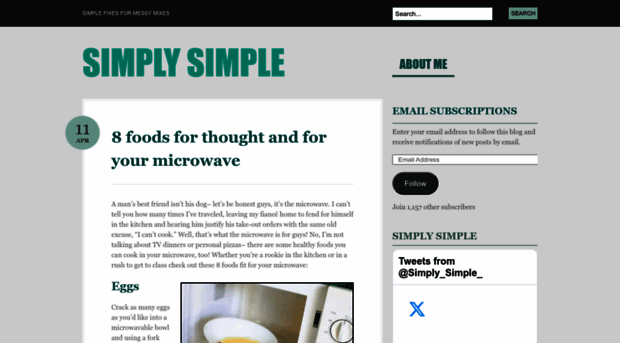 simplefixesformessymixes.wordpress.com