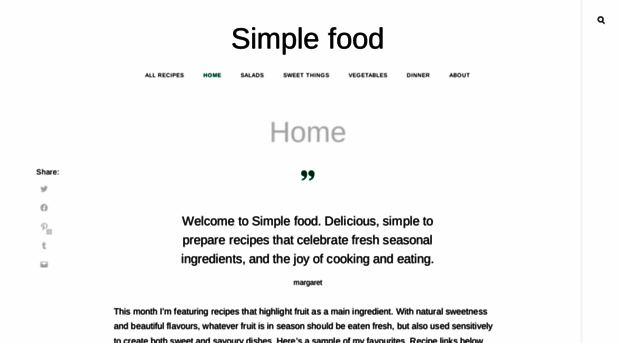 simplefood.blog