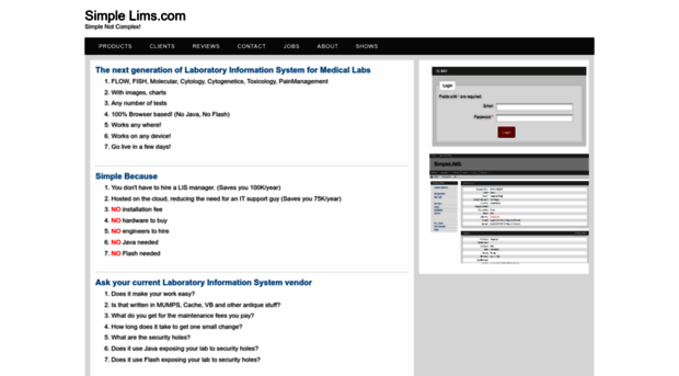 simplelims.net