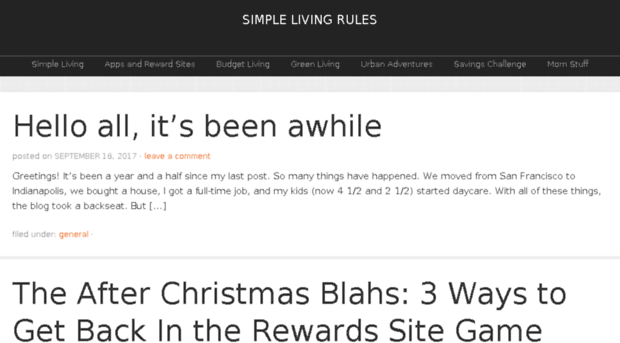 simplelivingrules.com