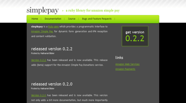 simplepay.rubyforge.org