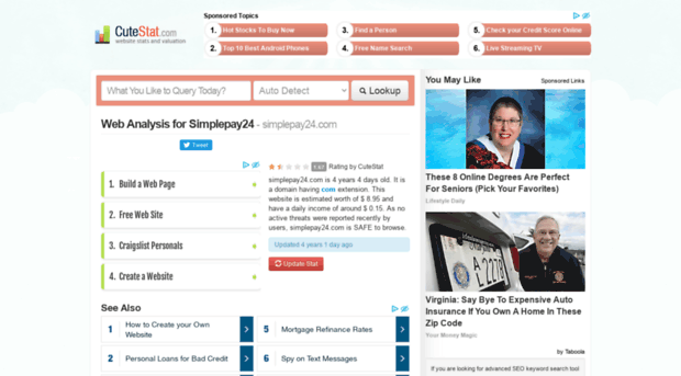 simplepay24.com.cutestat.com