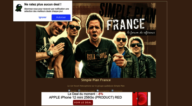 simpleplanfrance.forumactif.com